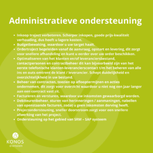 Administratieve ondersteuning